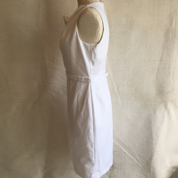 Elie Tahari Origami Stretch Sheath Dress - Picture 6 of 7